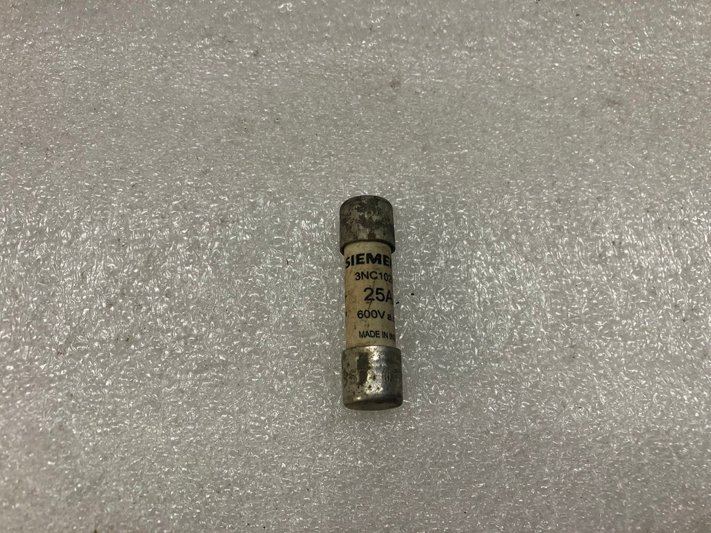 SIEMENS 3NC1025 CARTRIDGE FUSE 10X38 MM 25A 600VAC LOT OF 40 PC