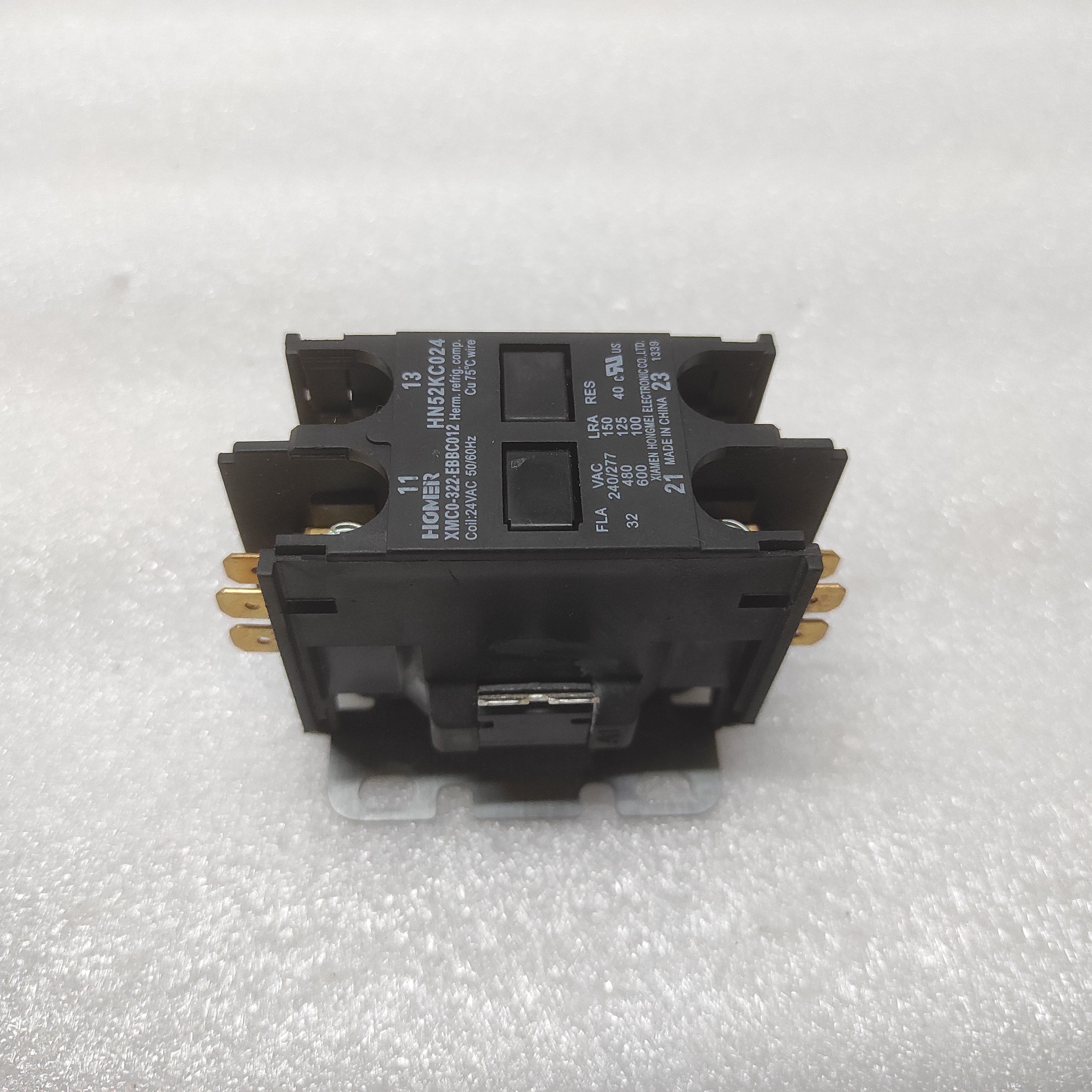 XIAMEN HONGMEI XMC0-322-EBBC012 CONTACTOR HN52KC024 COIL VOLTAGE 24VAC
