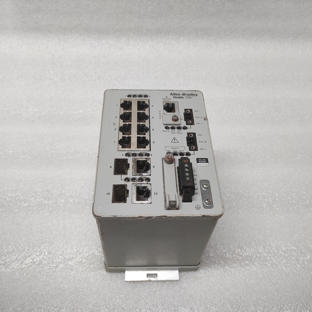 ALLEN BRADLEY STRATIX 5700 ETHERNET SWITCH 1783-BMS10CL