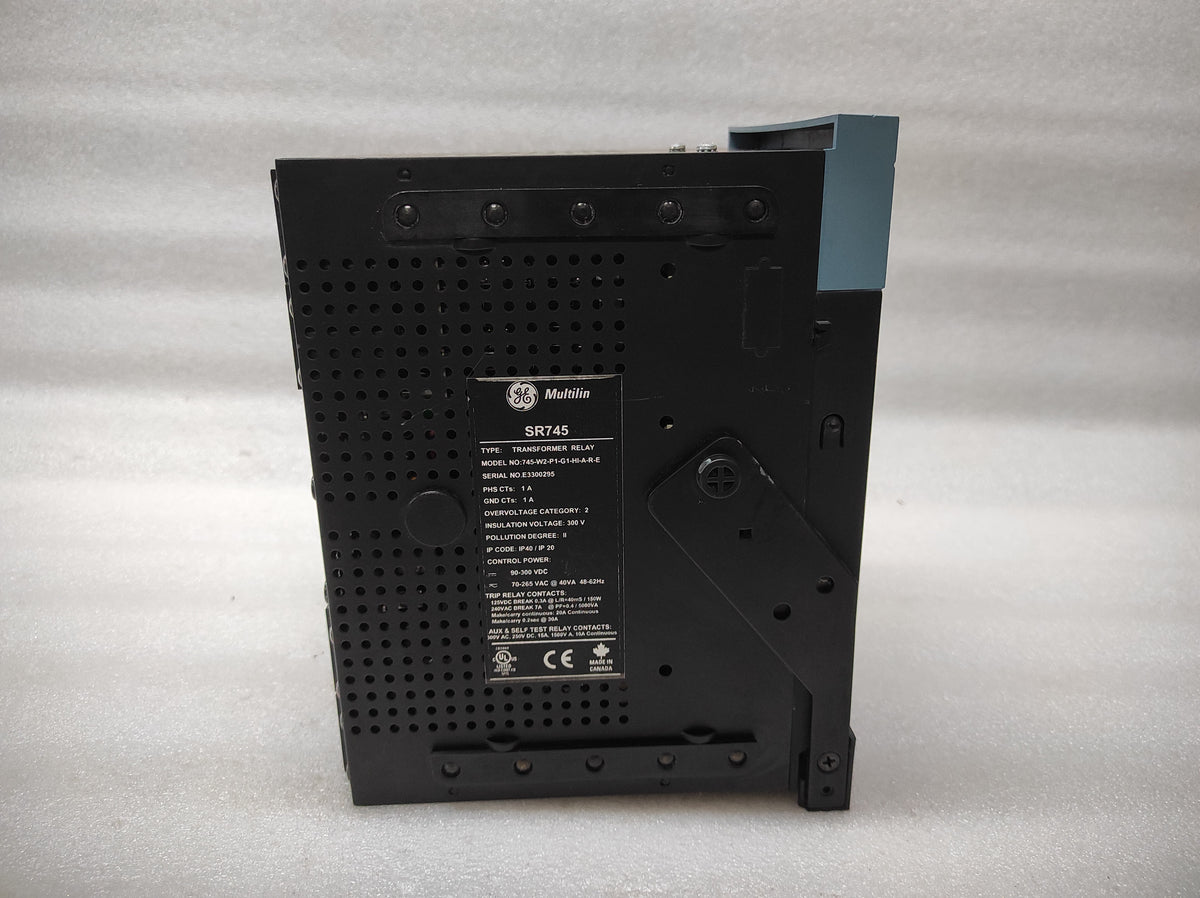 GE SR745 745W2P1G1HIARE TRANSFORMER MANAGEMENT RELAY 90-300VDC/70-265VAC