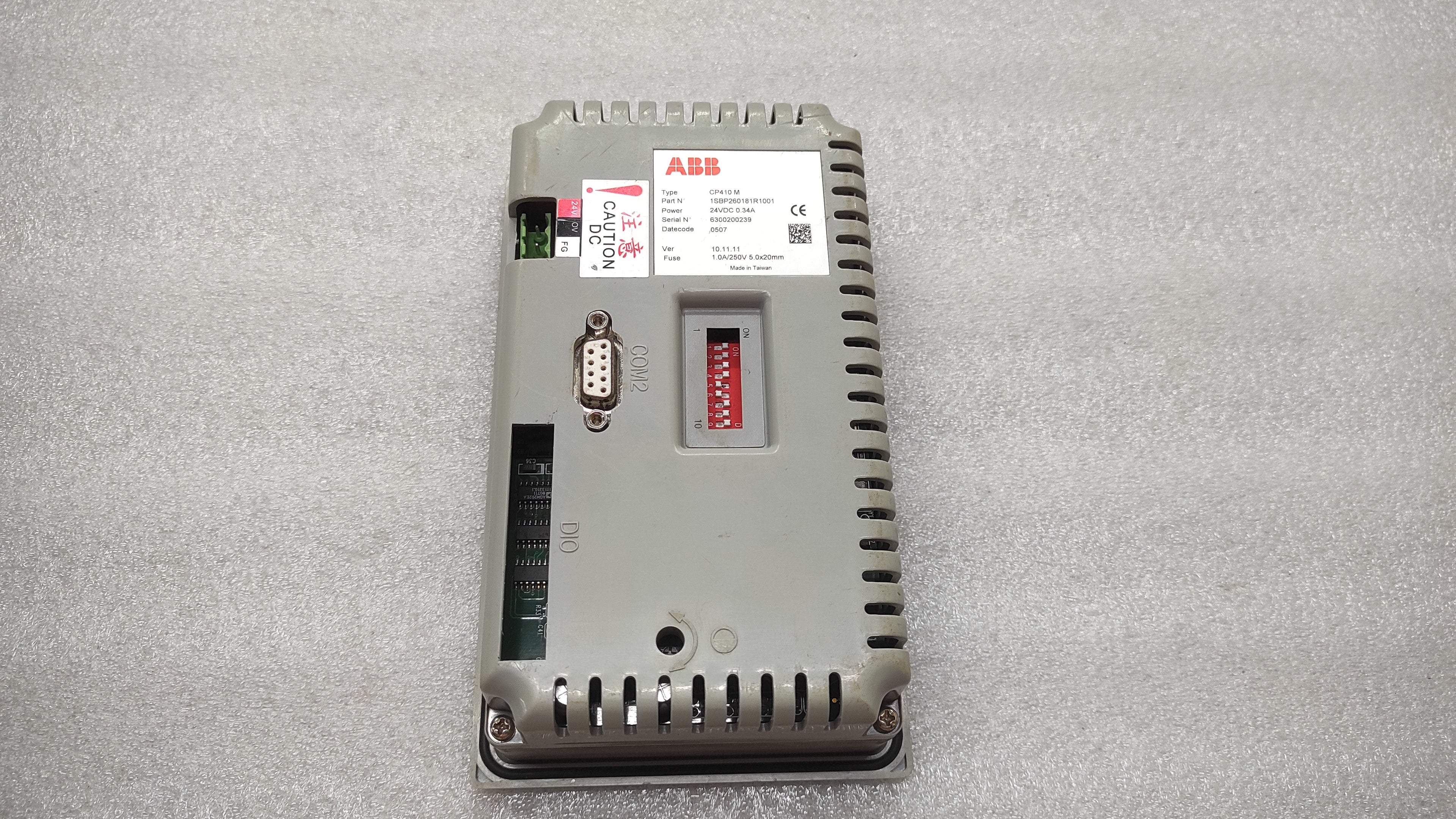 ABB CP410 M CONTROL PANEL 1SBP260181R1001 24VDC