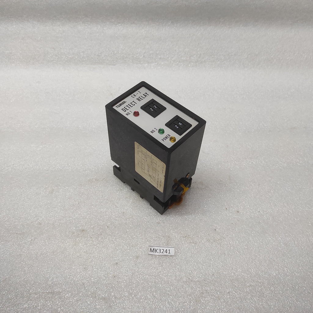 TSURUGA ELECTRIC CR-2 DETECT RELAY CR-2D-1-29-TO-HO-C 100-110/200-220V