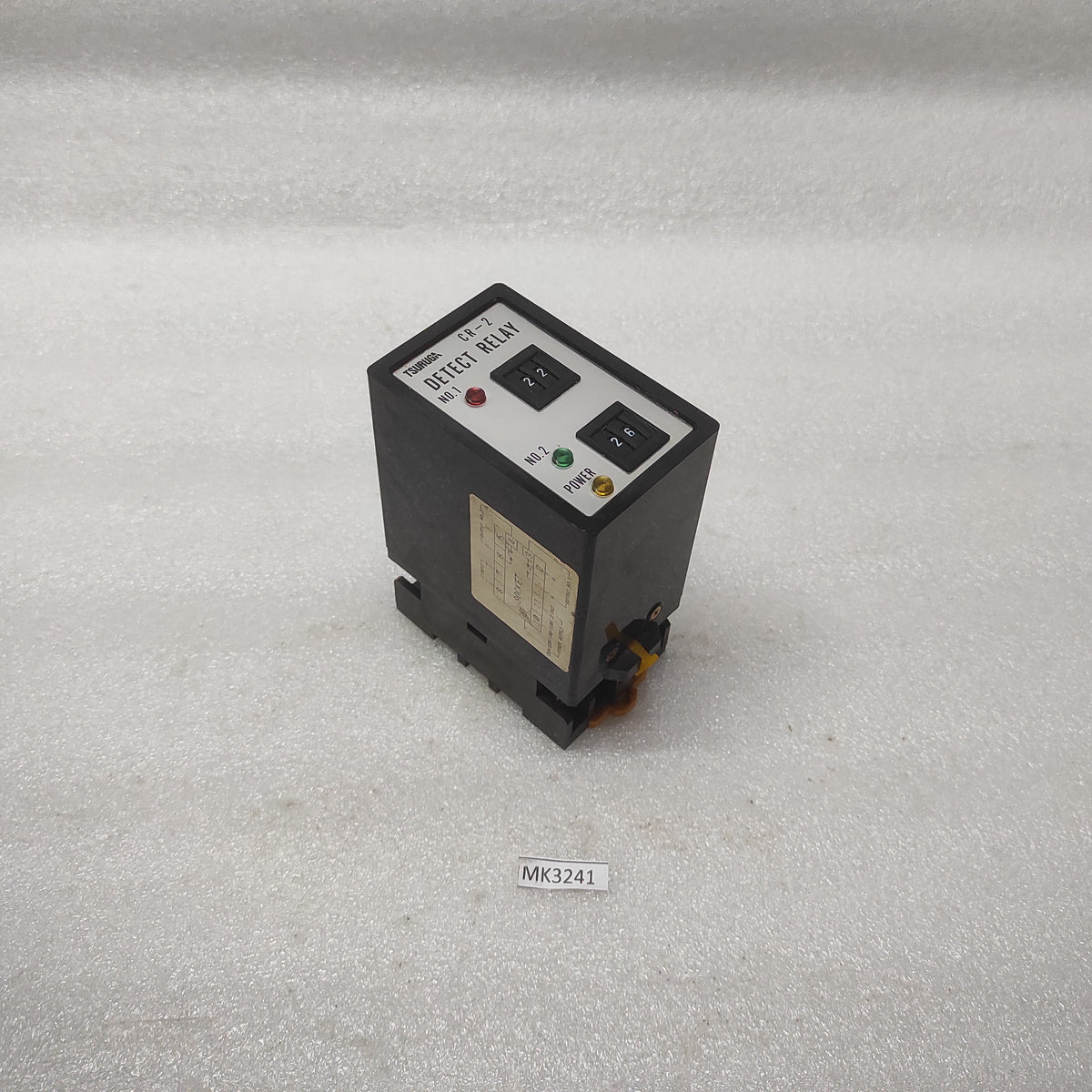TSURUGA ELECTRIC CR-2 DETECT RELAY CR-2D-1-29-TO-HO-C 100-110/200-220V