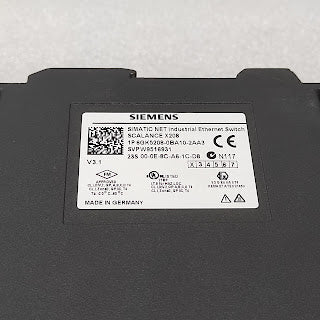 SIEMENS SCALANCE X208 6GK5208-0BA10-2AA3 ETHERNET SWITCH