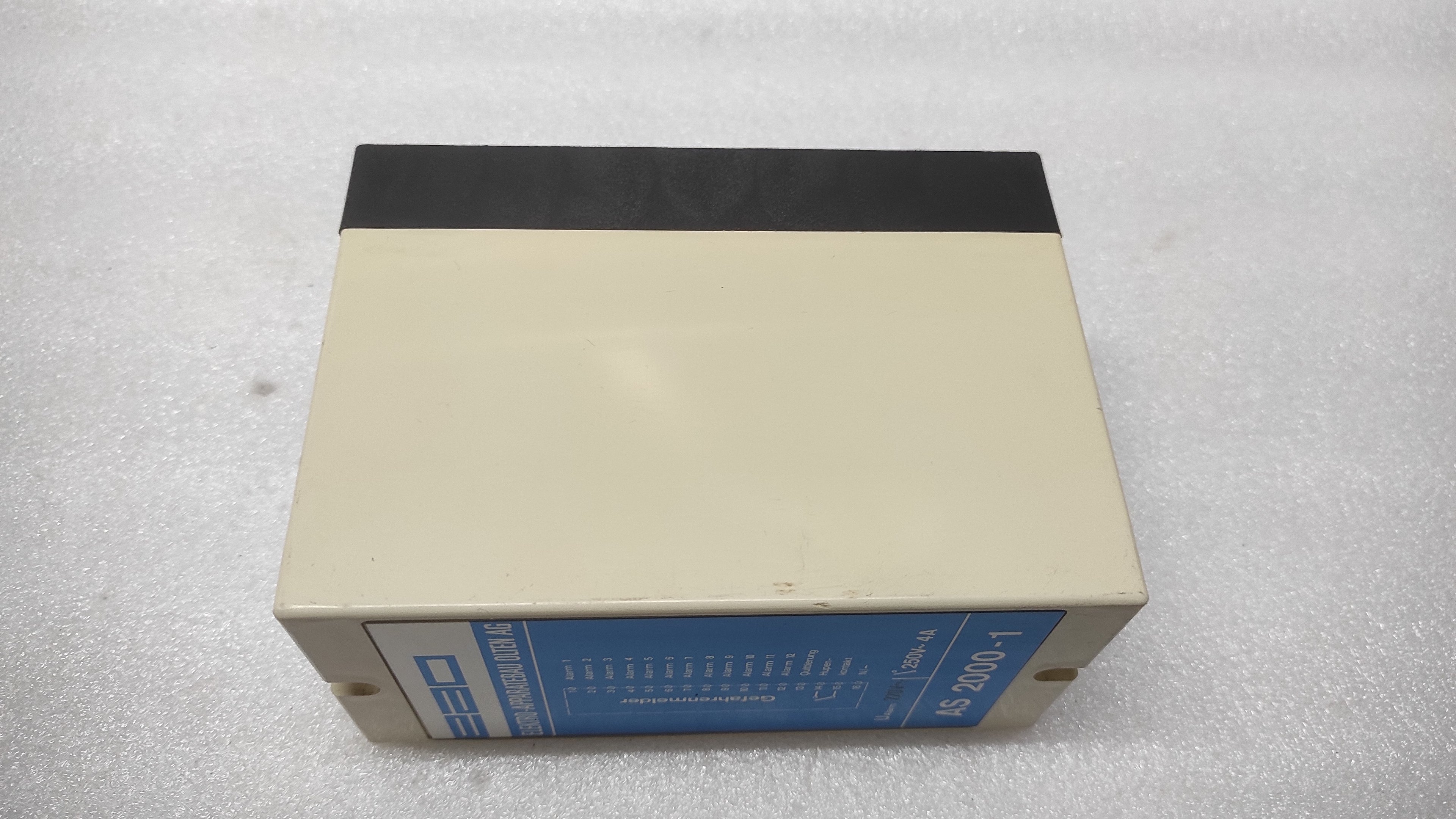 ELEKTRO APPARATEBAU OLTEN AG AS 2000-1 ALARM RELAY 220V