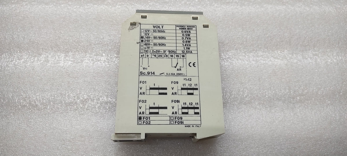 CDC TZ60 24V AC-DC 0.05-3 10MINUTE TIMER RELAY