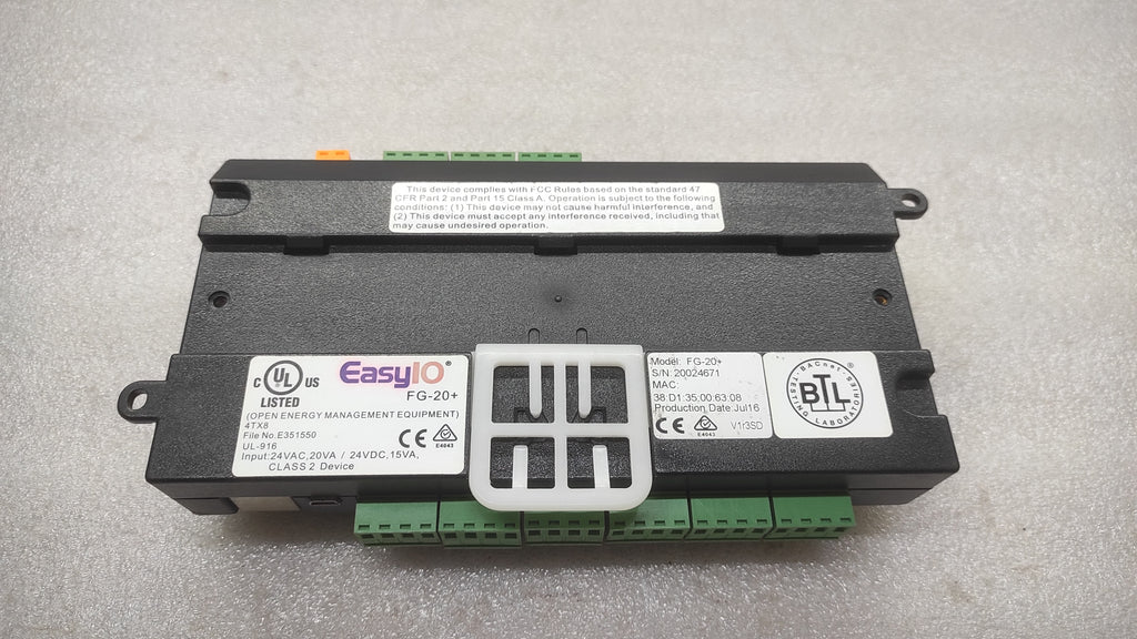 EASY IO FG-20+ BMS CONTROLLER