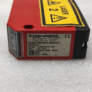 LEUZE ELECTRONIC ODSLR 96B M/C6-2000-S12 OPTICAL DISTANCE SENSOR 50106732 18-30V