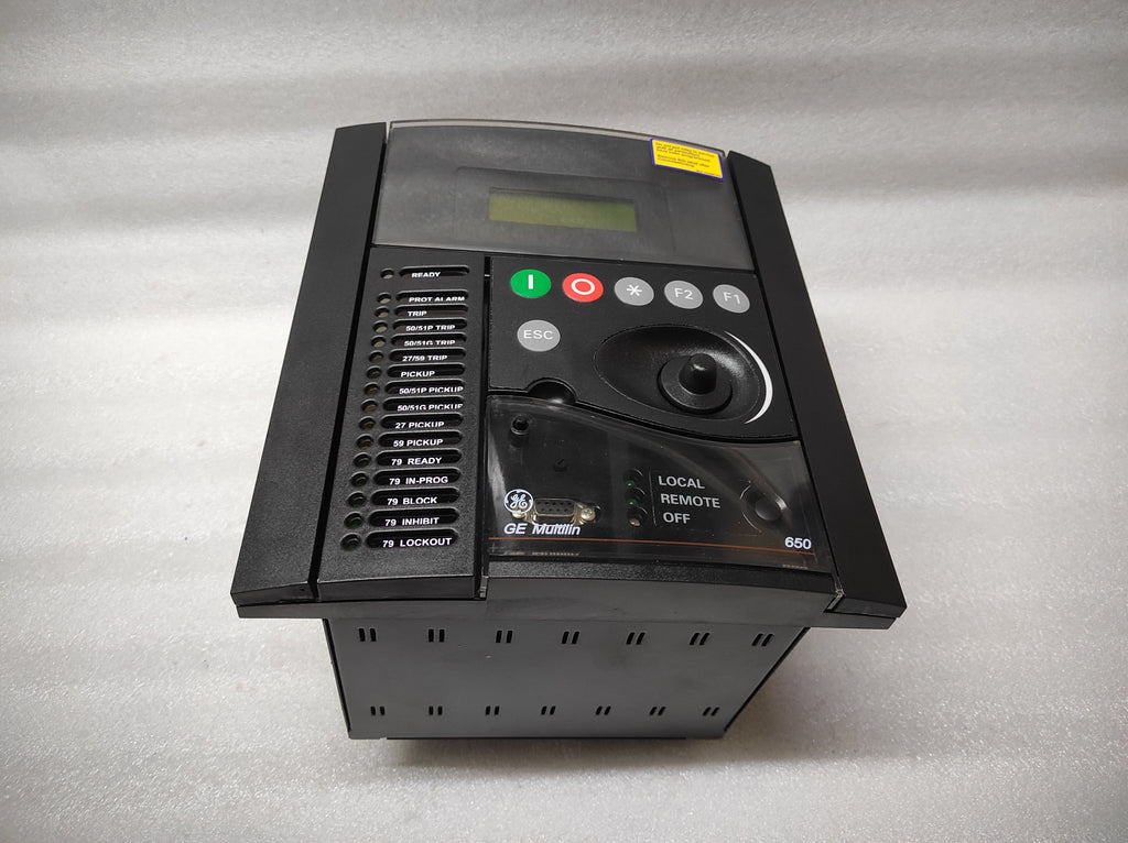GE MULTILIN 650 FMOD136-23 FEEDER PROTECTION RELAY F650BABF1G0LO 110-250VDC/120-