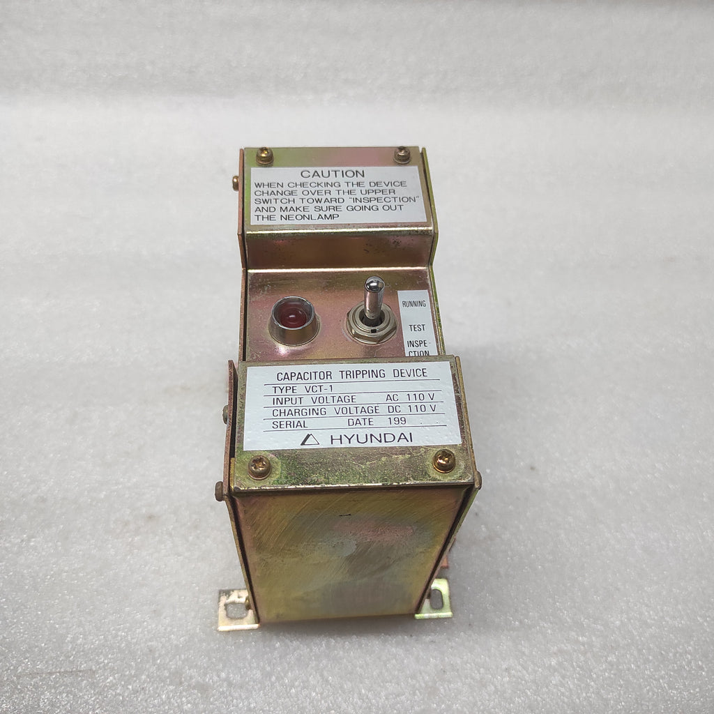 HYUNDAI VCT-1 CAPACITOR TRIPPING DEVICE 110V