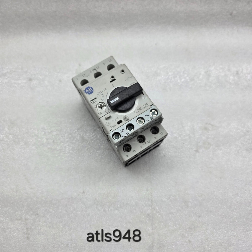 ALLEN BRADLEY CAT 140M-C2E-B16 MOTOR CIRCUIT PROTECTOR 1.0-1.6 A
