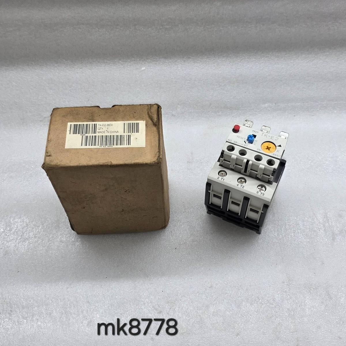 FUJI ELECTRIC TK-E2 THERMAL OVERLOAD RELAY 24-36A