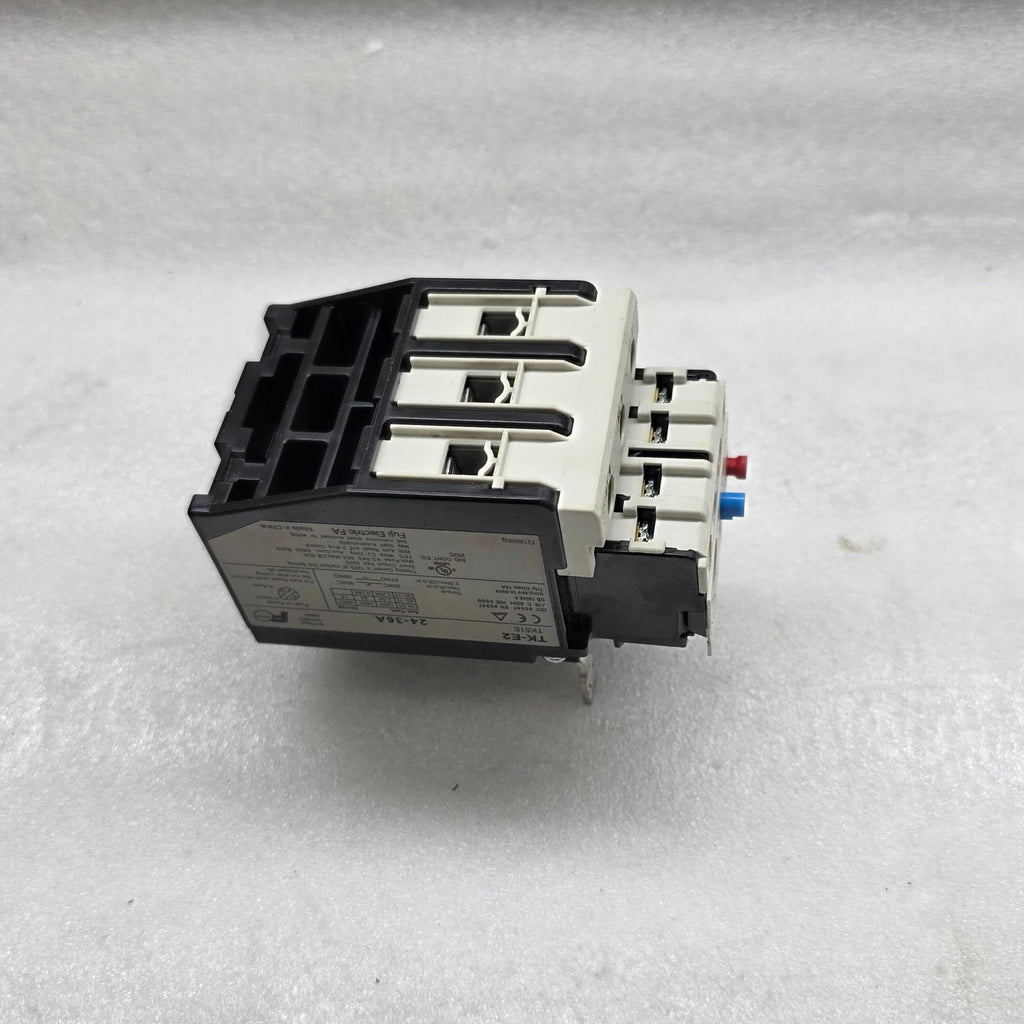 FUJI ELECTRIC TK-E2 THERMAL OVERLOAD RELAY 24-36A
