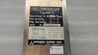 MITSUBISHI U05-B UVT CONTROLLER 450VAC