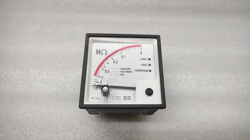 DEIF SIM-Q MEGA-OHM METER 100057714.10 400-480V 1200024118B