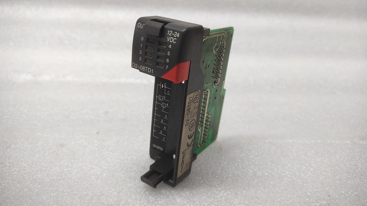 PLC DIRECT D2-08TD1 DISCRETE OUTPUT MODULE LOT  OF 2 UNIT