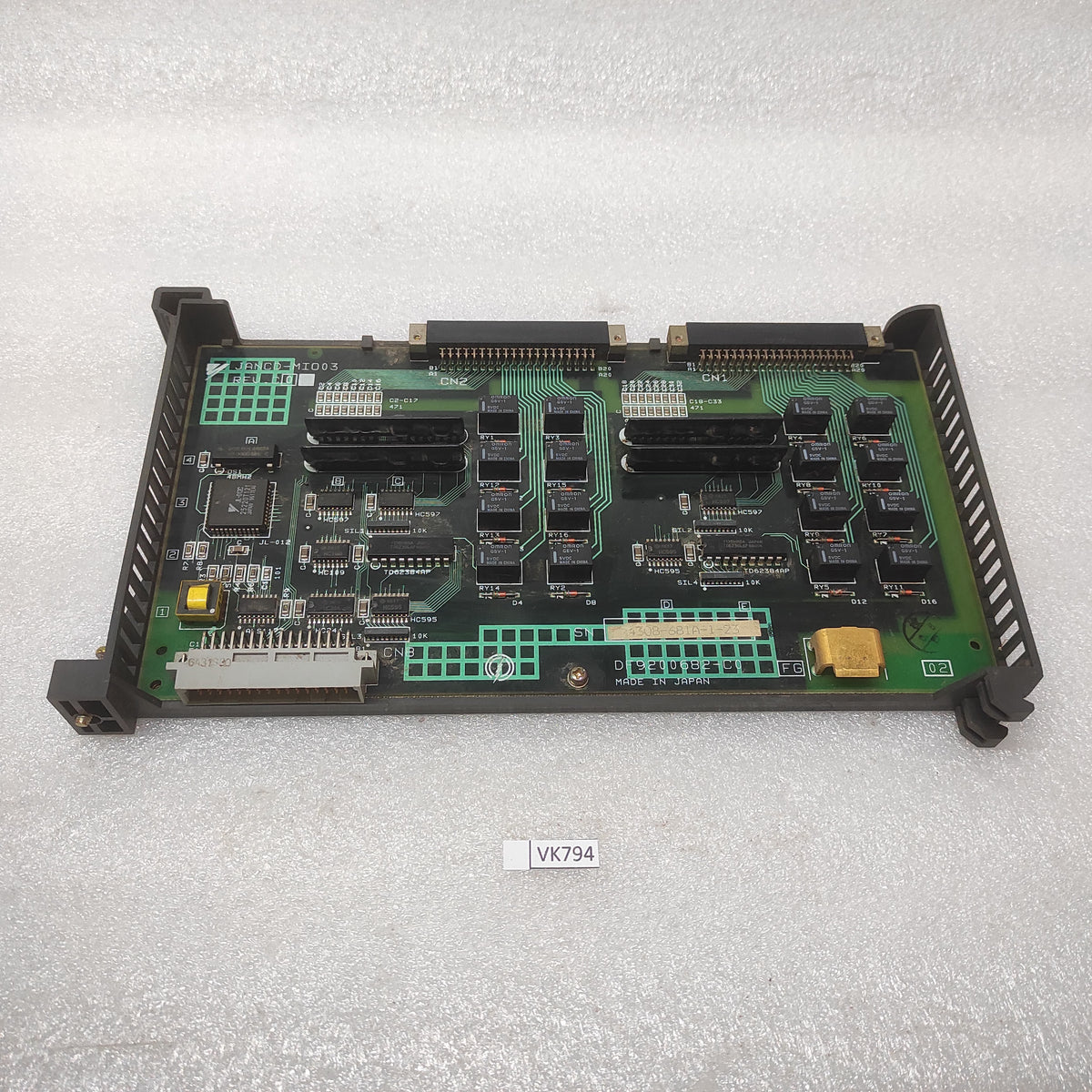 YASKAWA ELECTRIC JANCD-MIO03 I/O PC BOARD DF9200682-C0