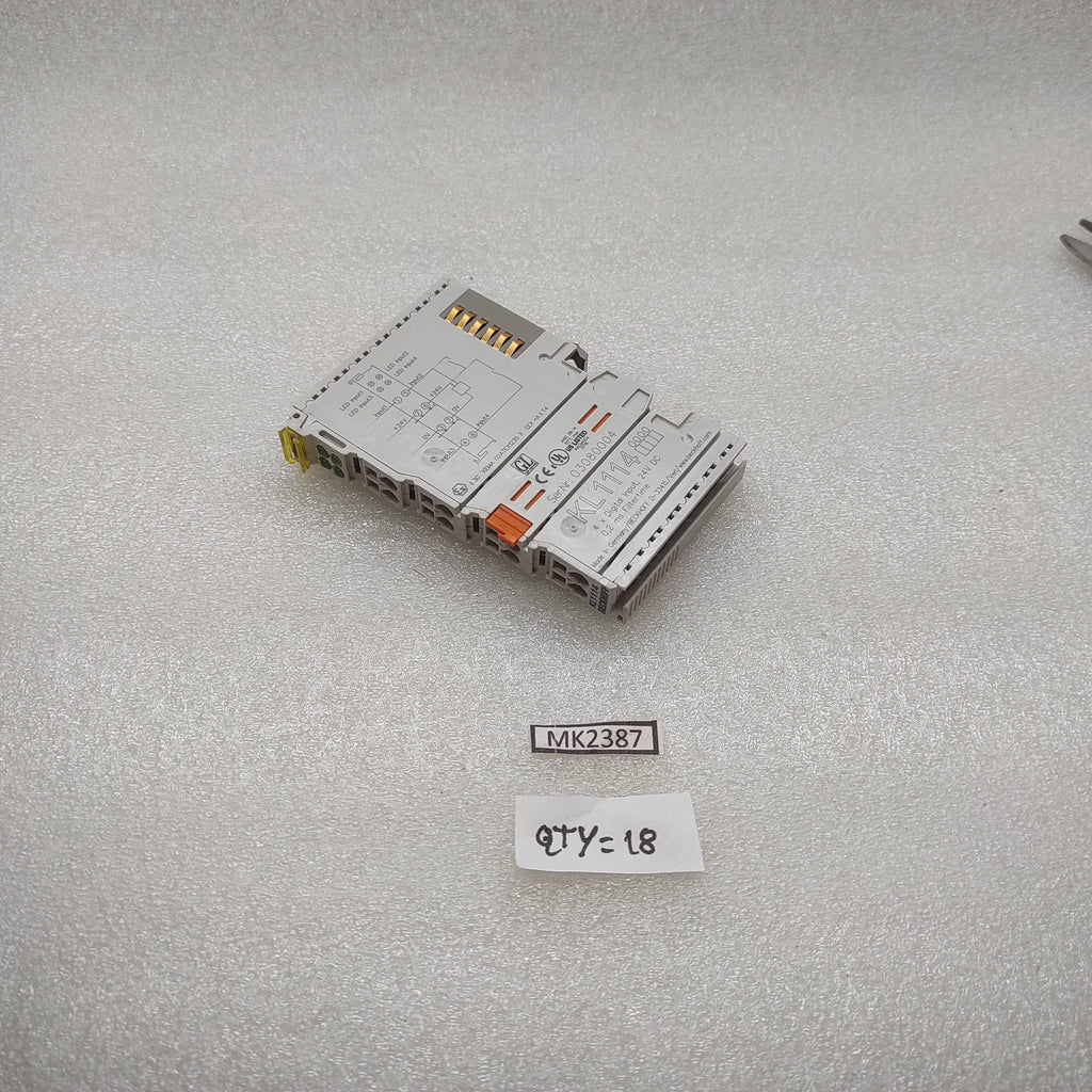 BECKHOFF KL1114 DIGITAL INPUT MODULE LOT OF 18 UNIT