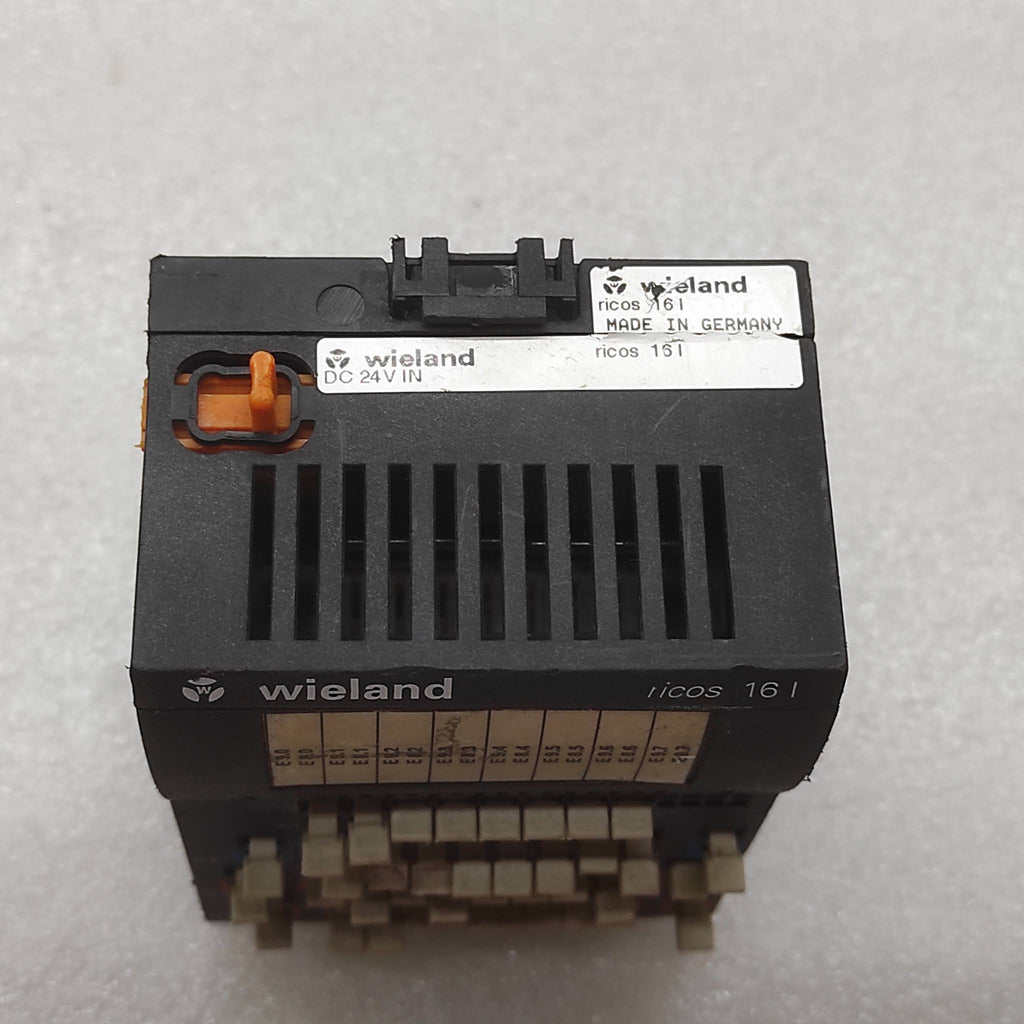 WIELAND RICOS 16I REMOTE I/O BINARY MODULE 03-035-3000-1