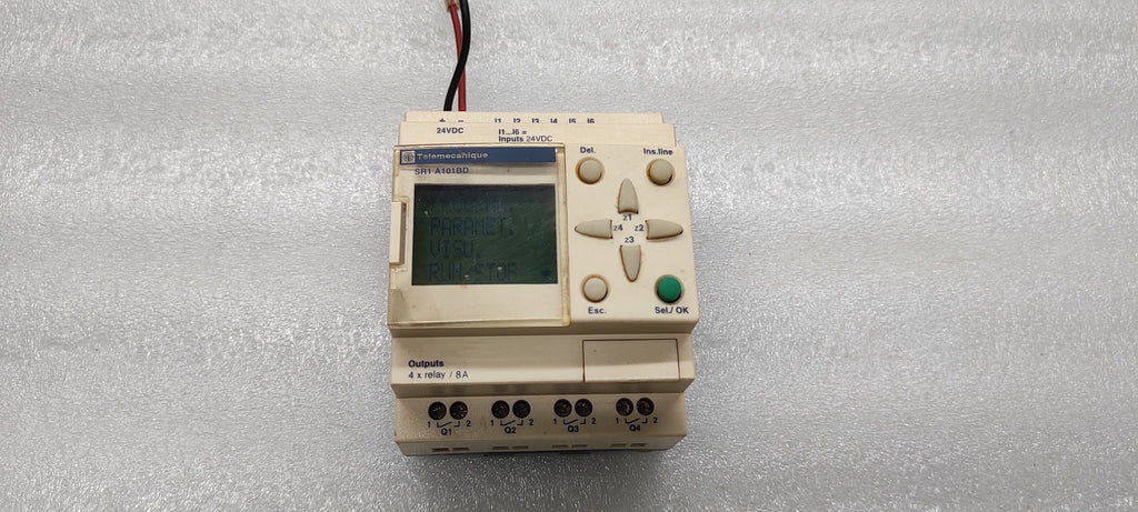 TELEMECANIQUE SR1-A101BD LOGIC RELAY 24VDC
