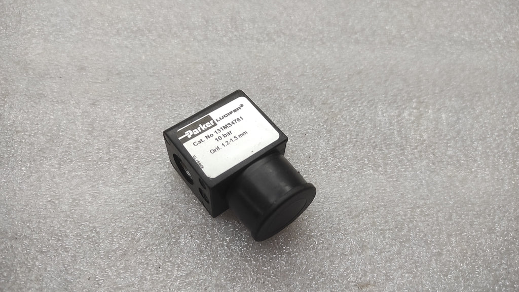 PARKER LUCIFER 131MS4761 COIL 483590S4-F 48V 10BAR 1.2-1.5MM ORIF