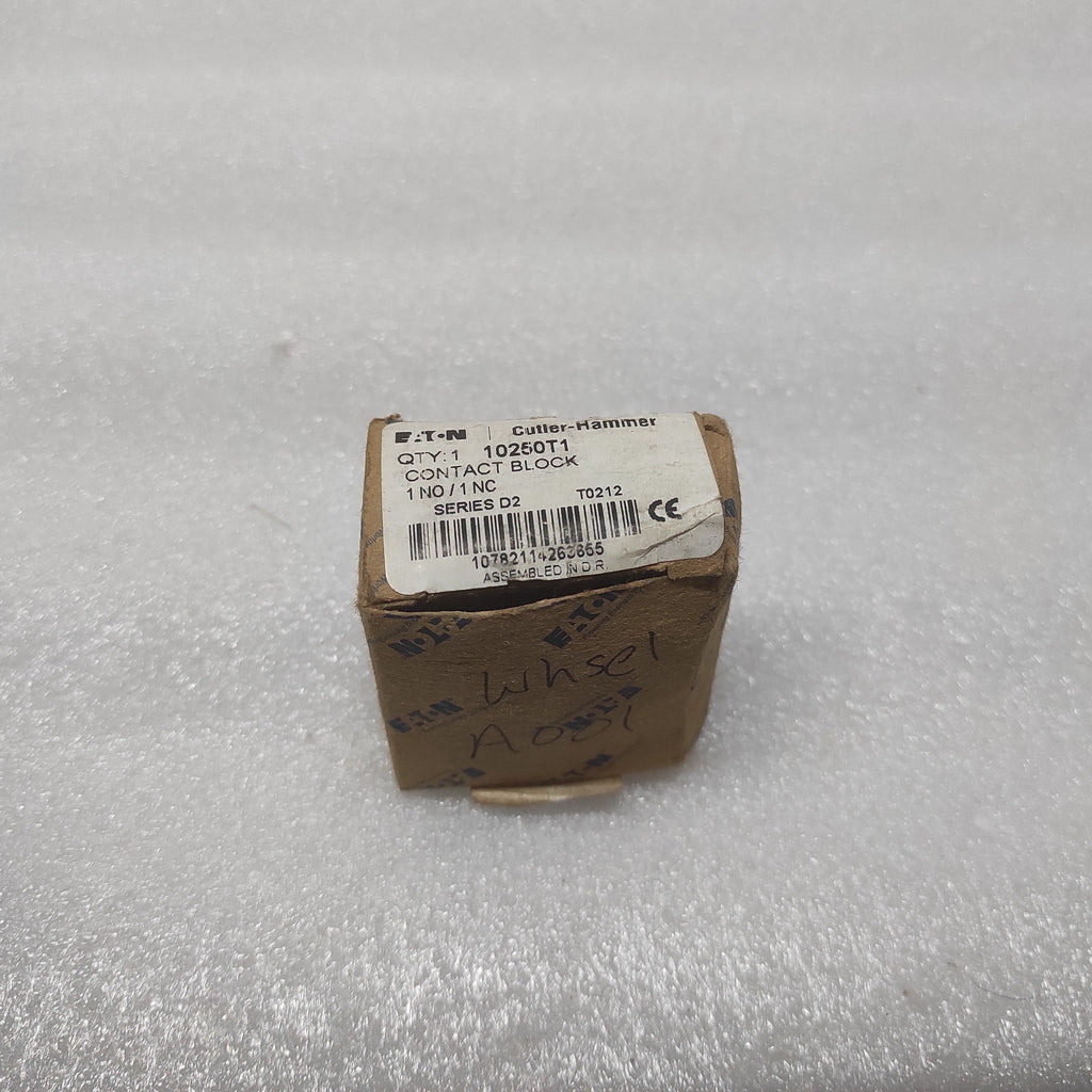 EATON CUTLER HAMMER 10250T1 CONTACT BLOCK