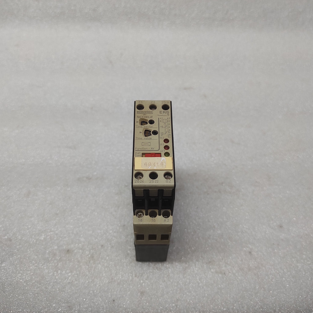 SCHIELE ERS ON DELAY TIMER 2.430.103.02 110-240VAC/24VAC-DC/42-48VAC-DC