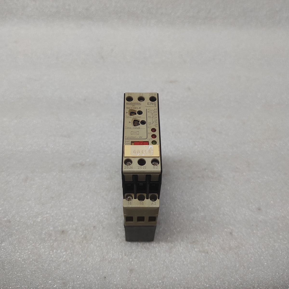 SCHIELE ERS ON DELAY TIMER 2.430.103.02 110-240VAC/24VAC-DC/42-48VAC-DC