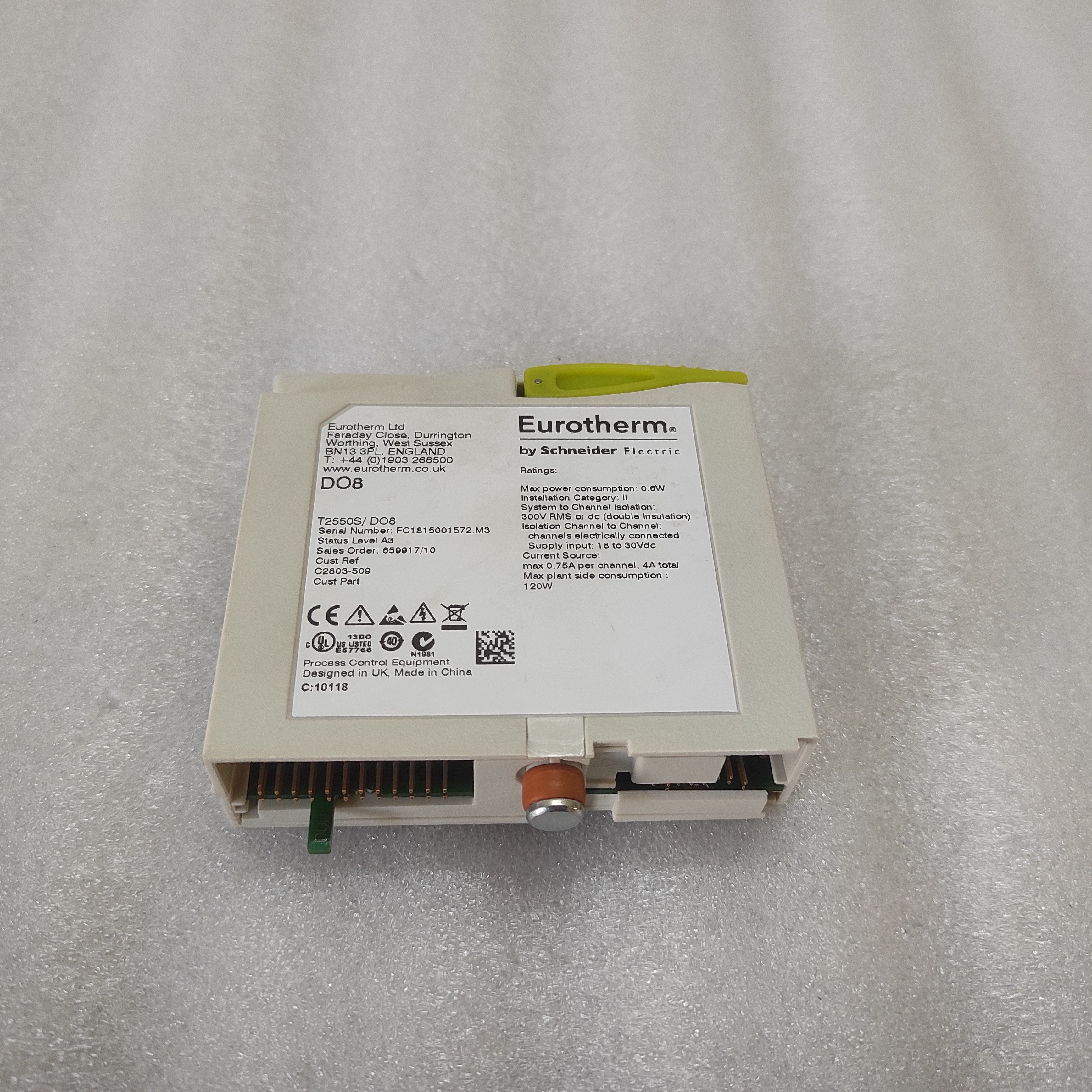 EUROTHERM DO8 MODULE T2550S/DO8