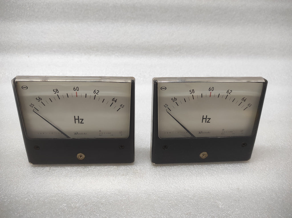 DAIICHI LAK-12 FREQUENCY METER 55-65 Hz