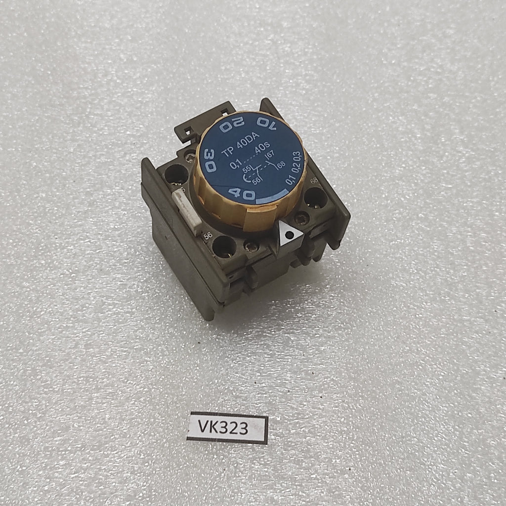 ABB TP40DA CONTACTOR TIMER 0.1-40SEC TP40DA