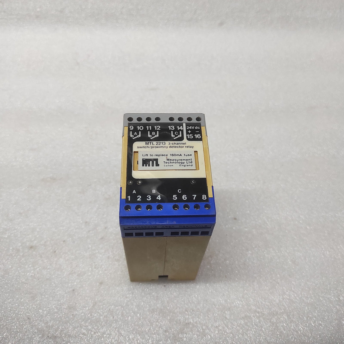 MEASUREMENT TECHNOLOGY MTL2213 3-CH SWITCH PROXIMITY DETECTOR RELAY