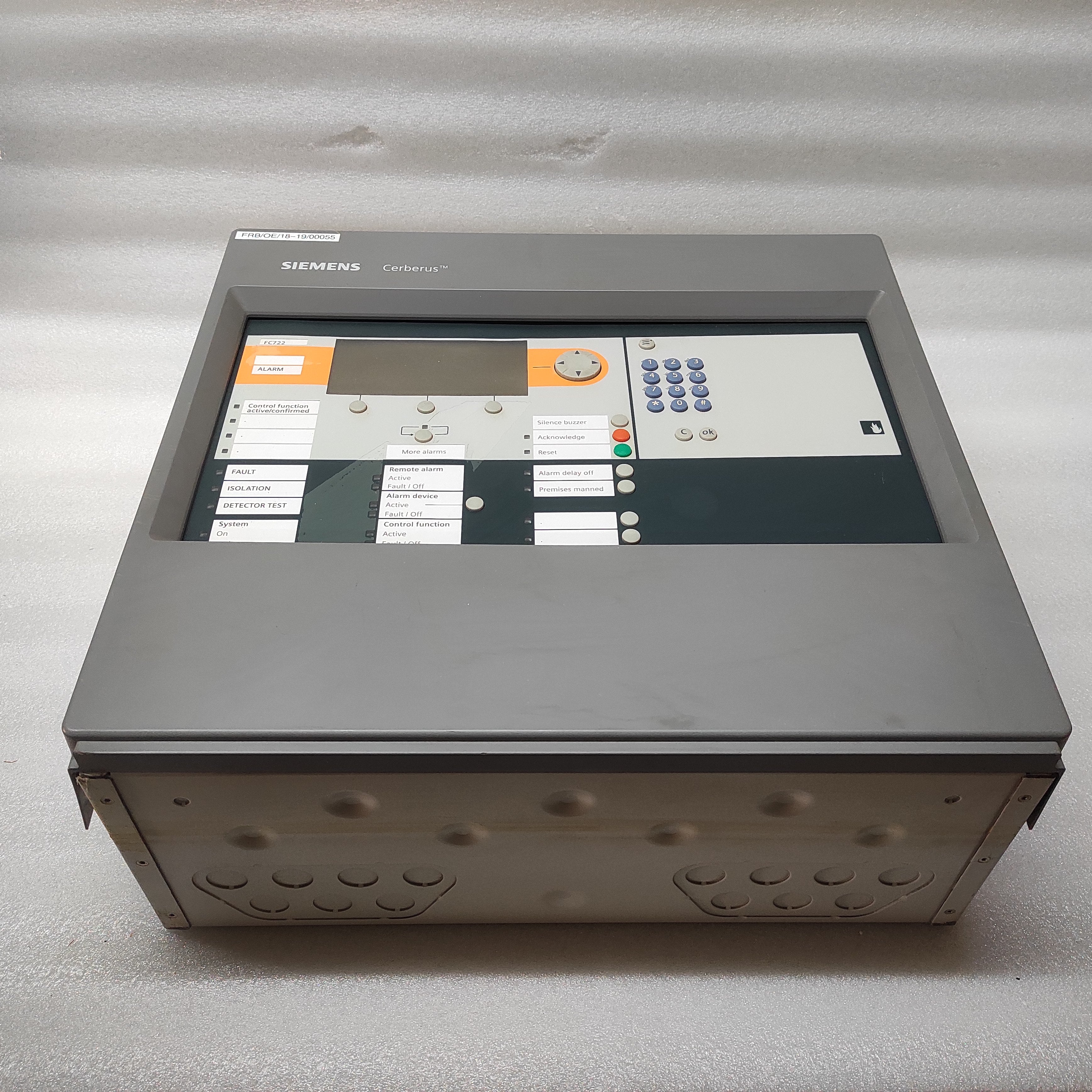SIEMENS CERBERUS FP2001-A1 ALARM SYSTEM FDCI0221 FC722 654400-C20-A5-20 85-265V