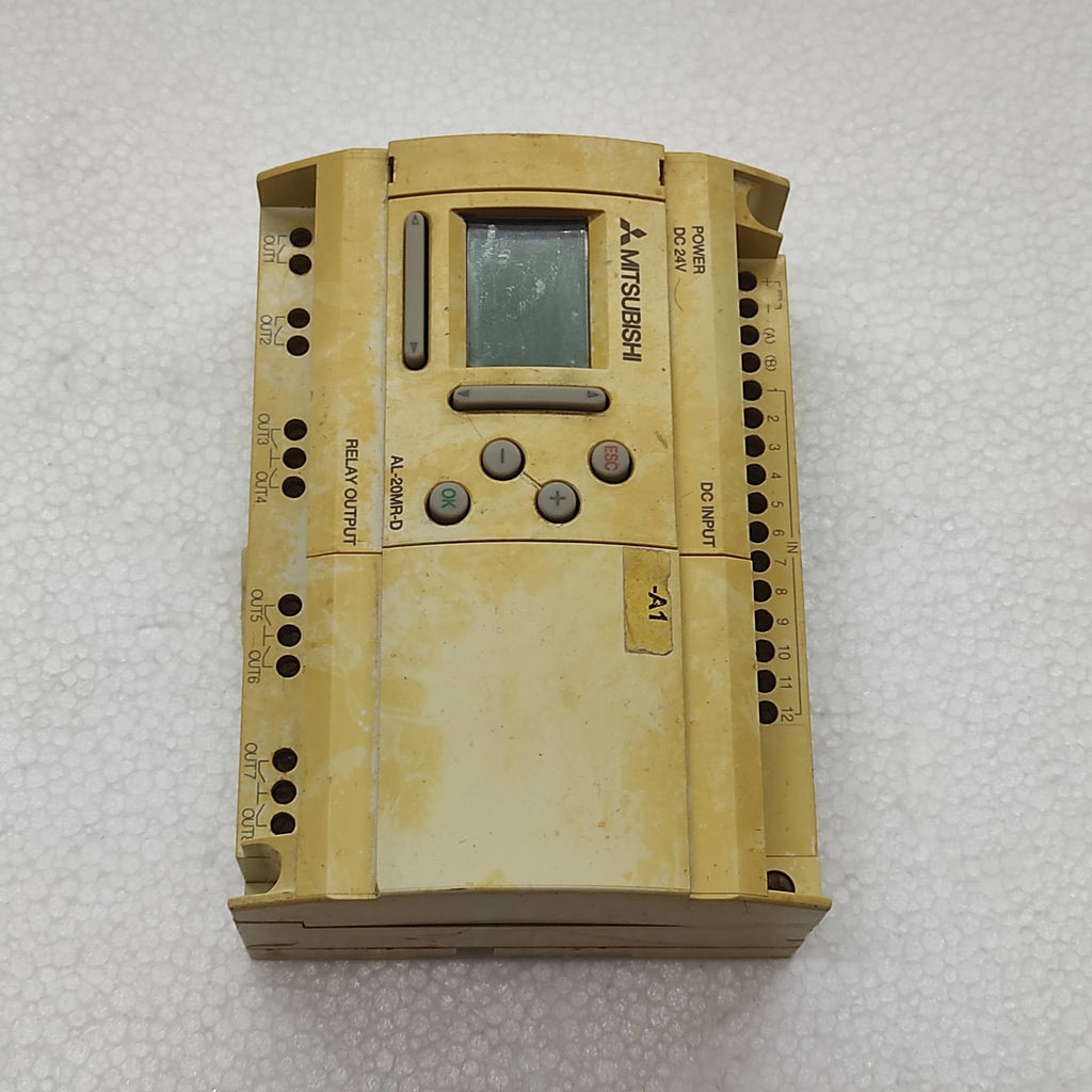 MITSUBISHI AL-20MR-D ALPHA LOGIC MODULE 24VDC