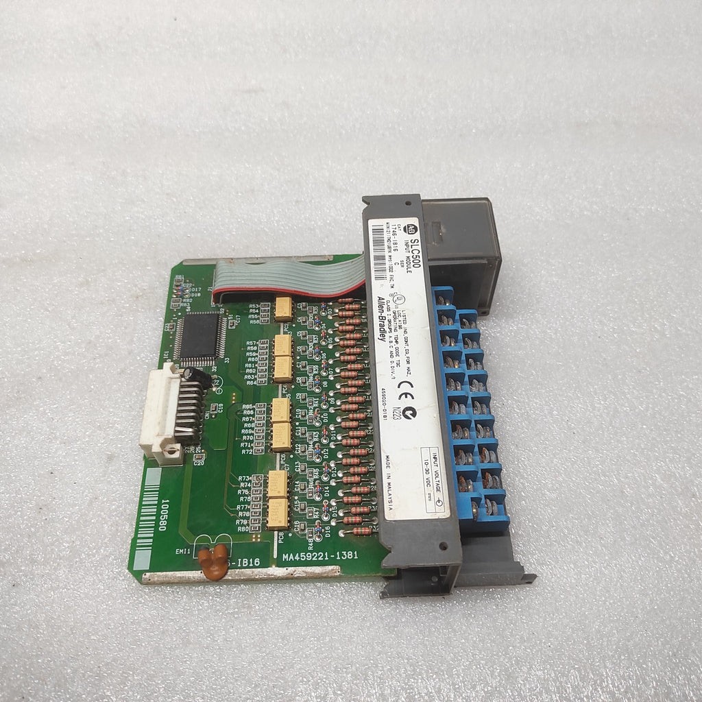 ALLEN BRADLEY CAT 1746-IB16 SLC500 INPUT MODULE