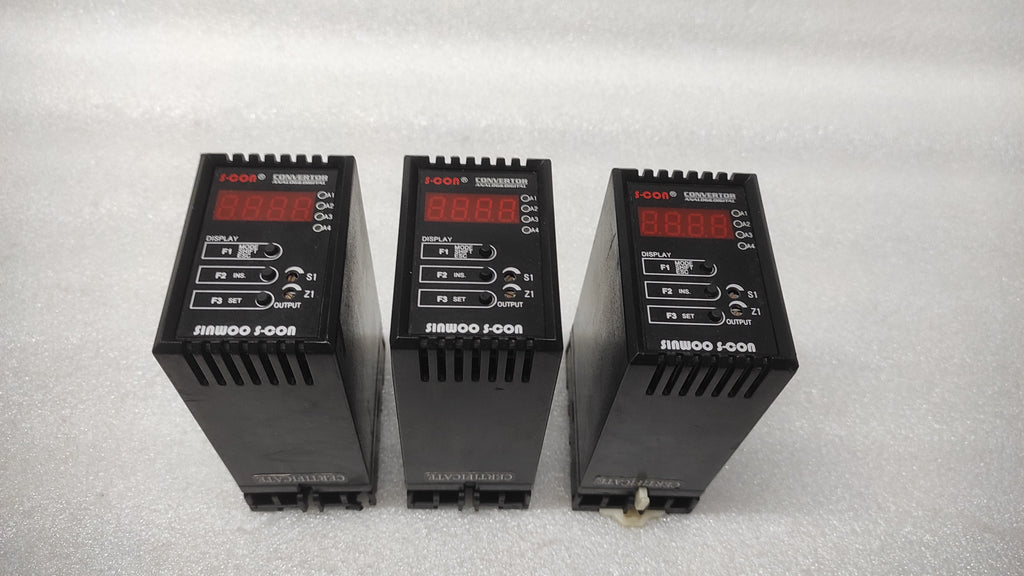 SINWOO S-CON FDC-2C8N-Y SIGNAL CONVERTER 24VDC