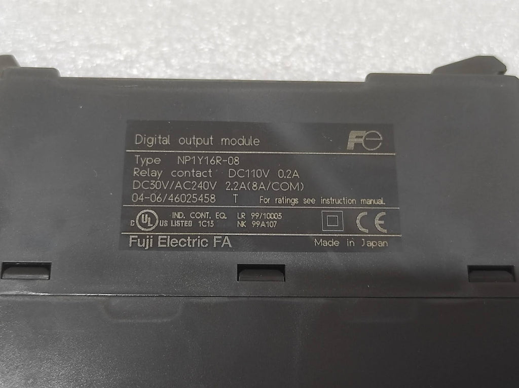 FUJI NP1Y16R-08 DIGITAL OUTPUT MODULE NWB WITHOUT CONNECTOR