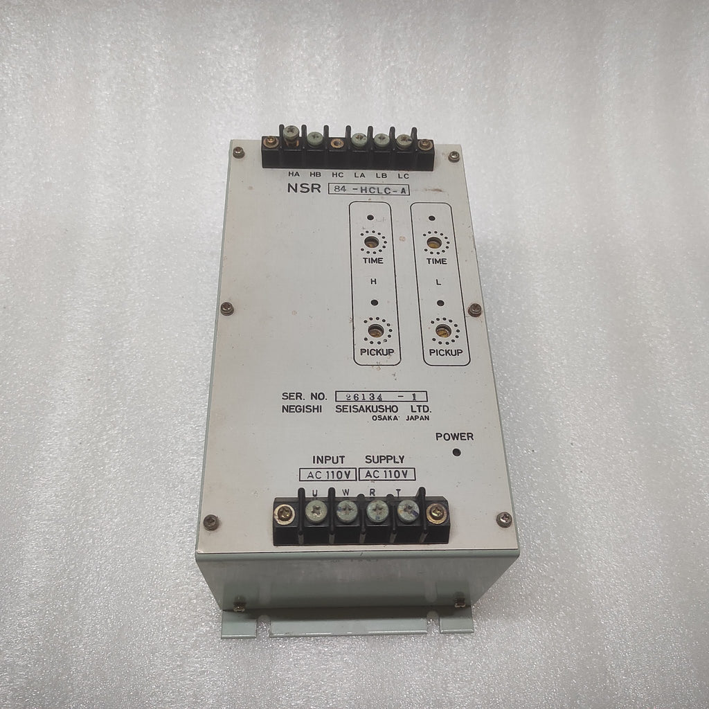 NEGISHI SEISAKUSHO NCR 84-HCLC-A 110VAC