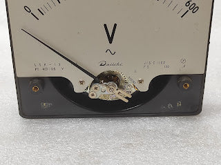 DAIICHI LSK-12 VOLTMETER PT 460/115V