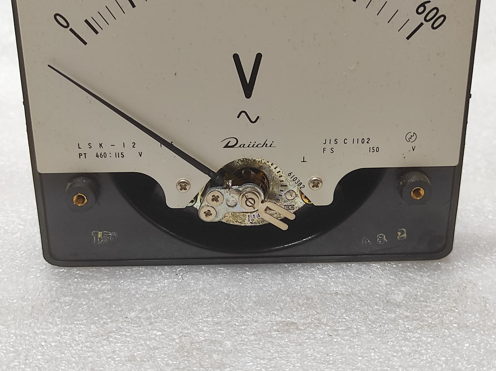 DAIICHI LSK-12 VOLTMETER PT 460/115V