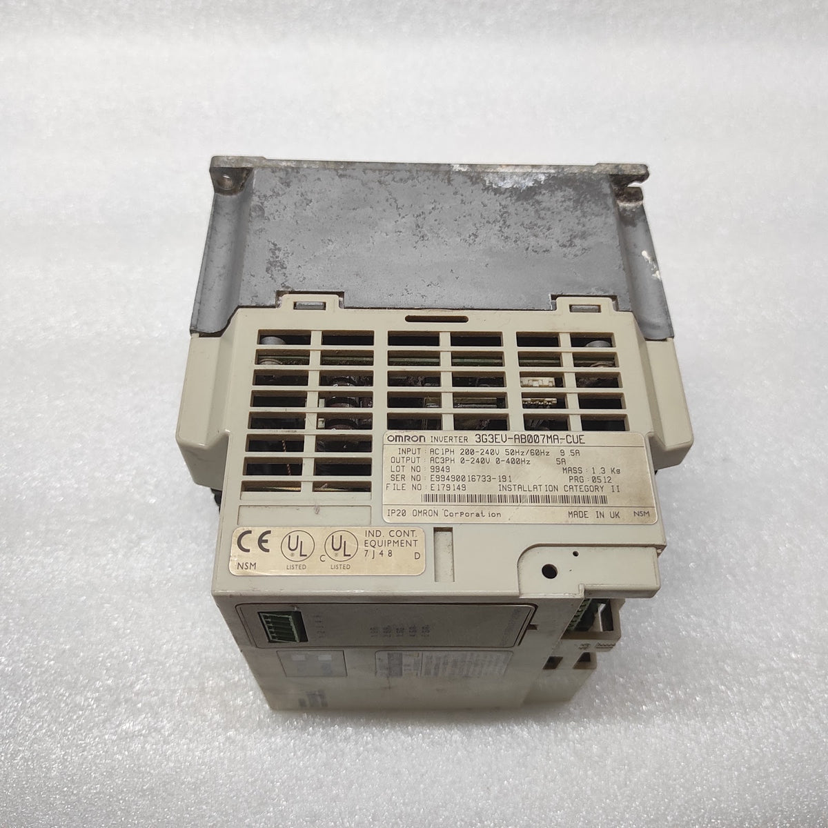 OMRON SYSDRIVE 3G3EV-AB007MA-CUE INVERTER