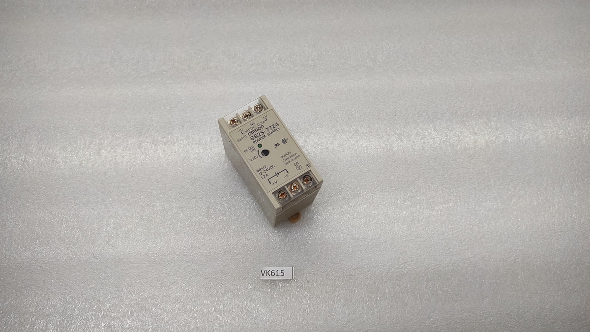 OMRON S82S-7724 DC-DC POWER SUPPLY 24VDC 0.3A