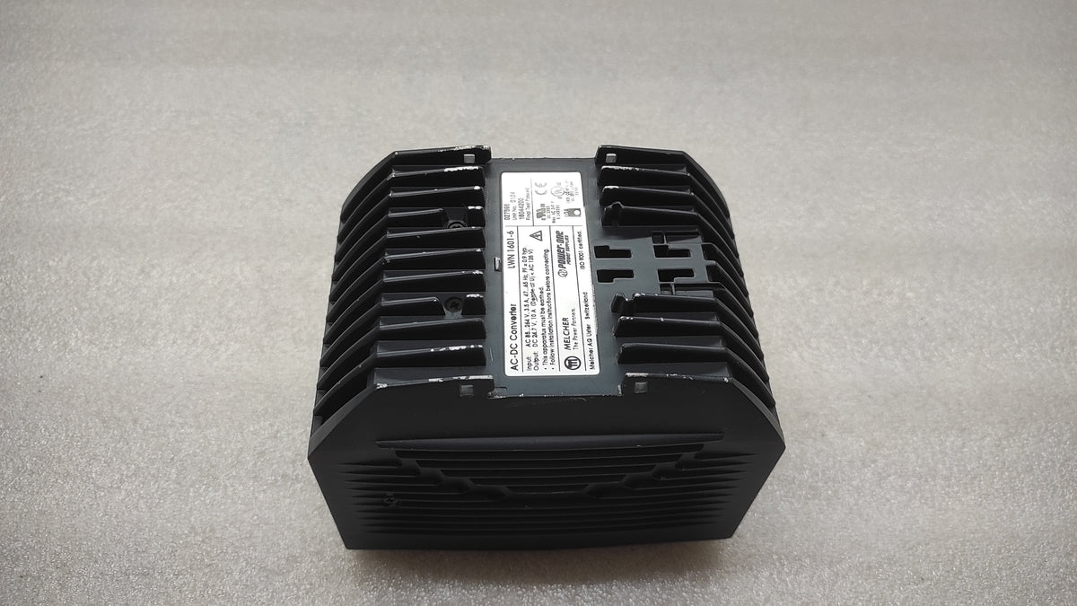MELCHER POWER ONE CONVERT SELECT LWN 1601-6 AC-DC CONVERTER 24.7VDC 10A
