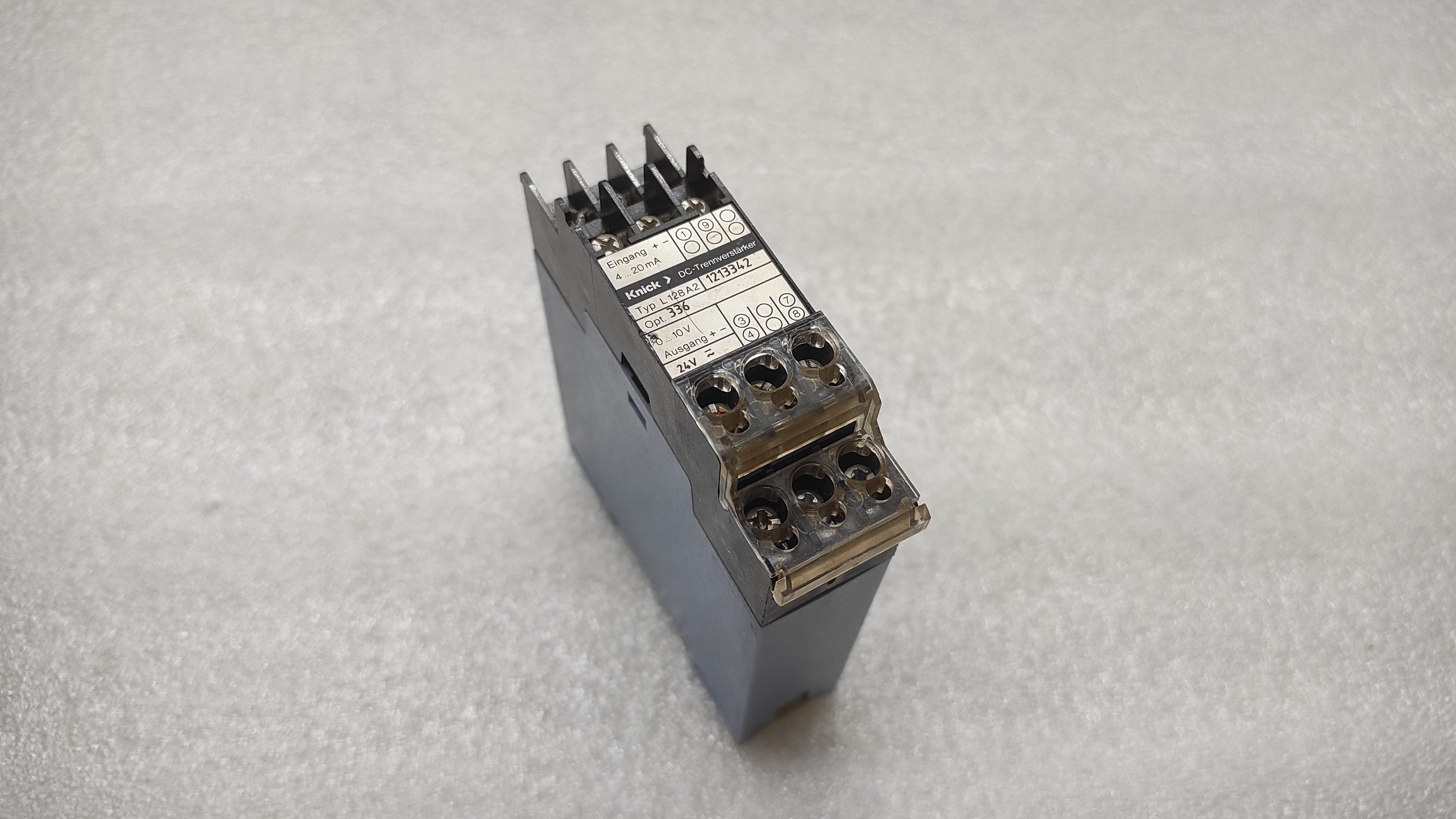 KNICK L128 A2 DC-ISOLATION AMPLIFIER