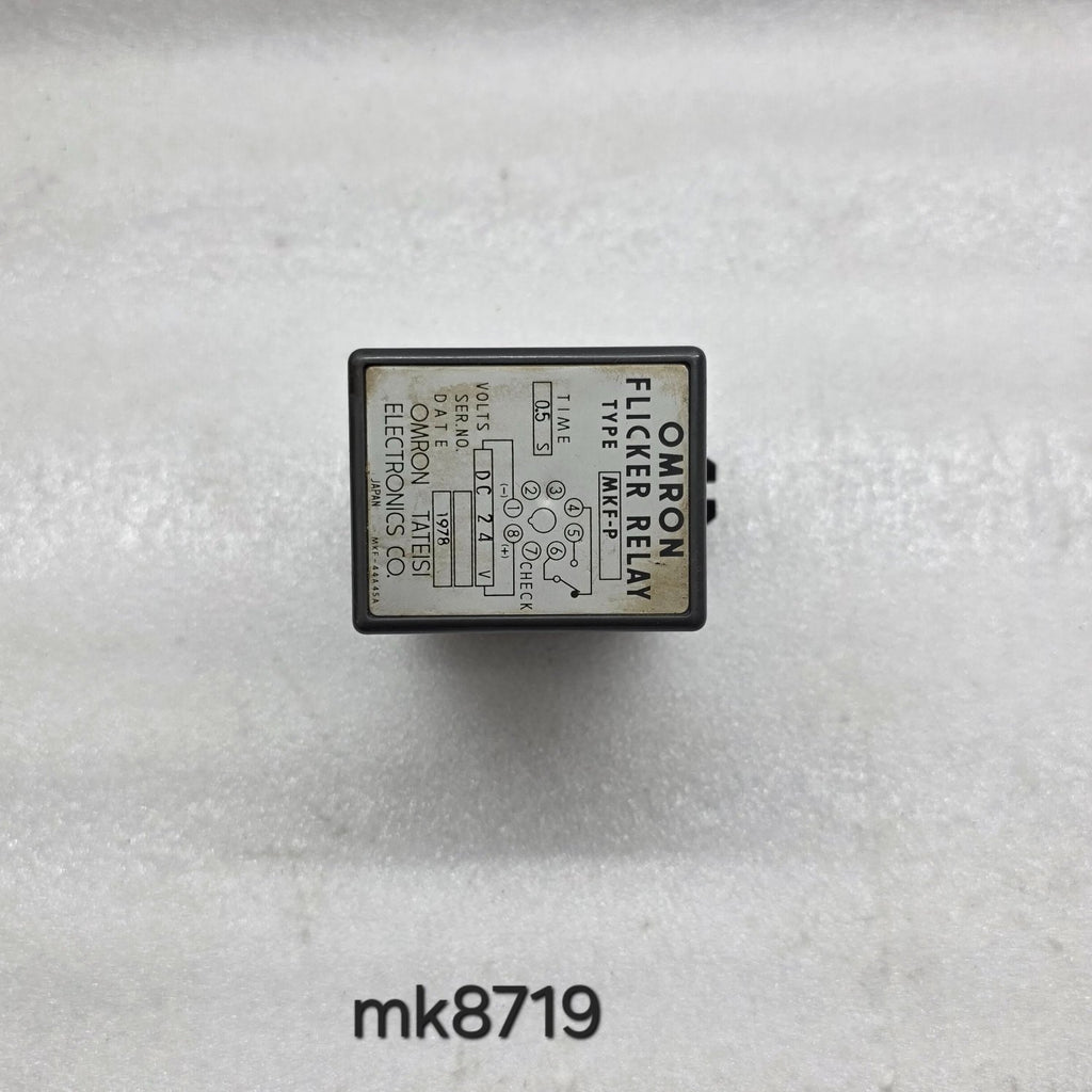 OMRON MKF-P FLICKER RELAY 24V DC