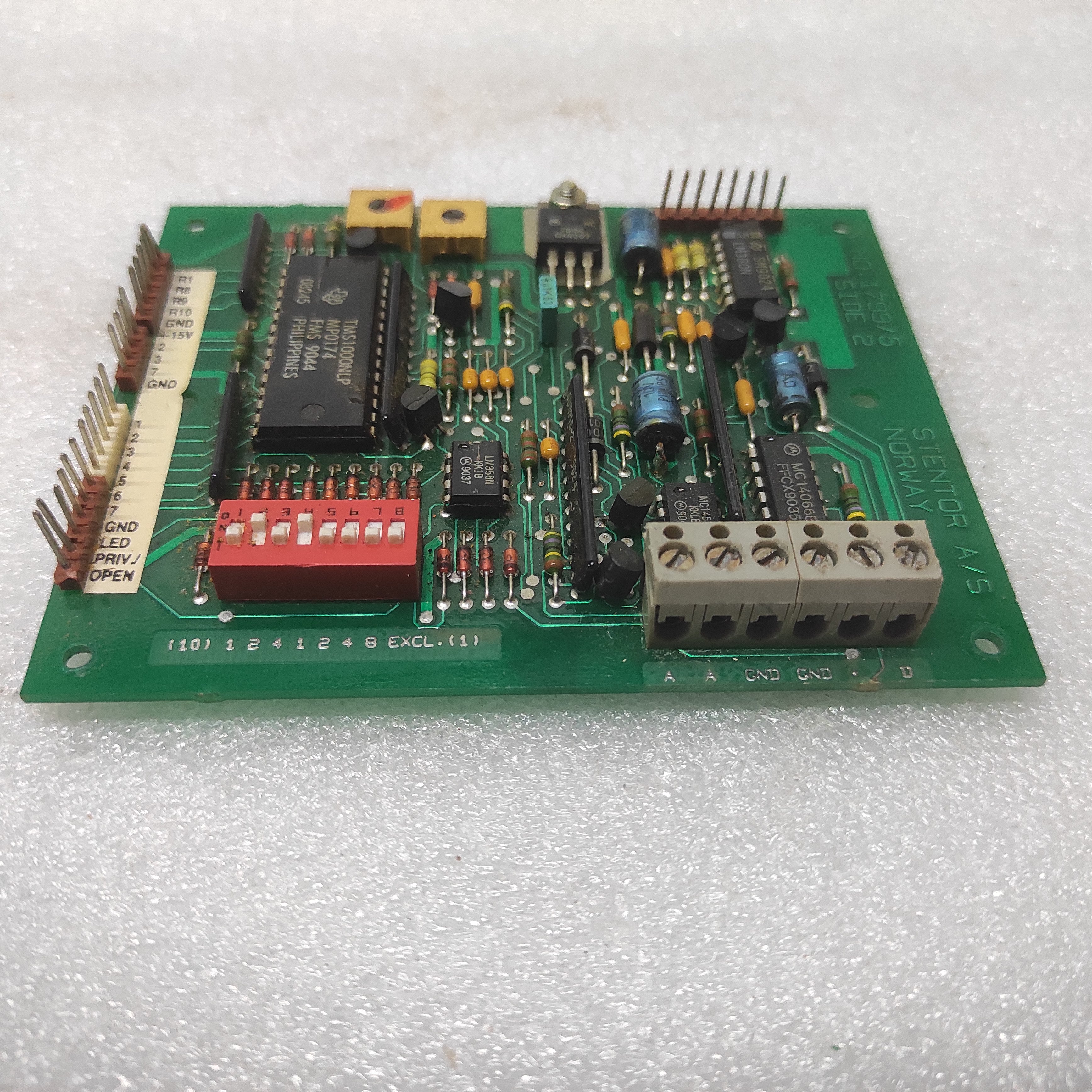 STENTOR 1799/5 PCB 15400108