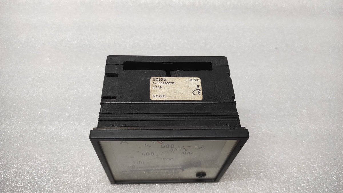 DEIF EQ96-X DOUBLE AMMETER 1200022005B 750/5A & 400/5A