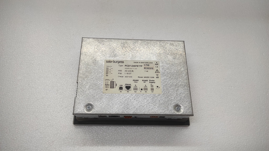SAIA BURGESS PCD7.D457ET7F E-WEB PANEL 24VDC 0.5A