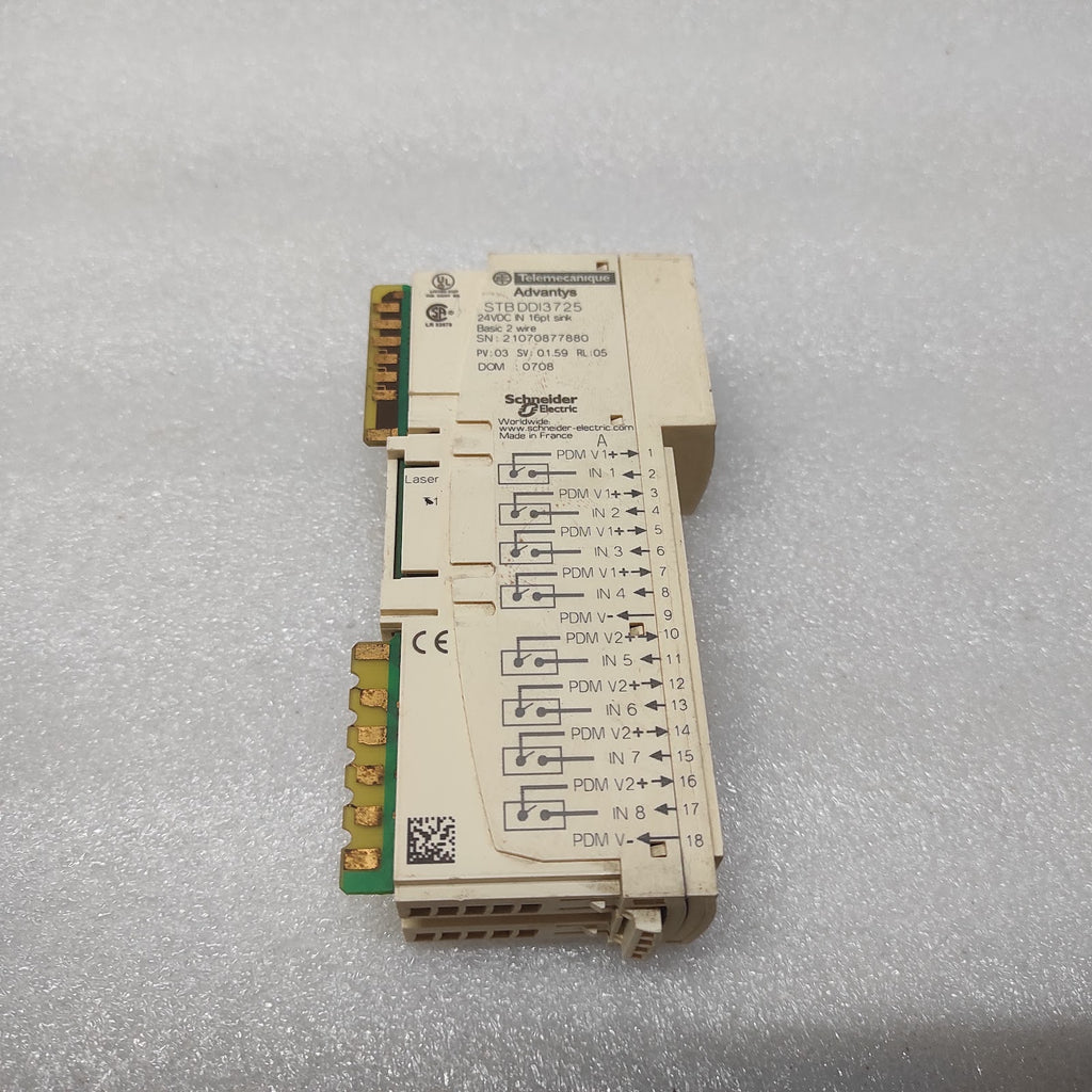 SE STB DDI3725 DIGITAL INPUT MODULE DDI3725 24VDC