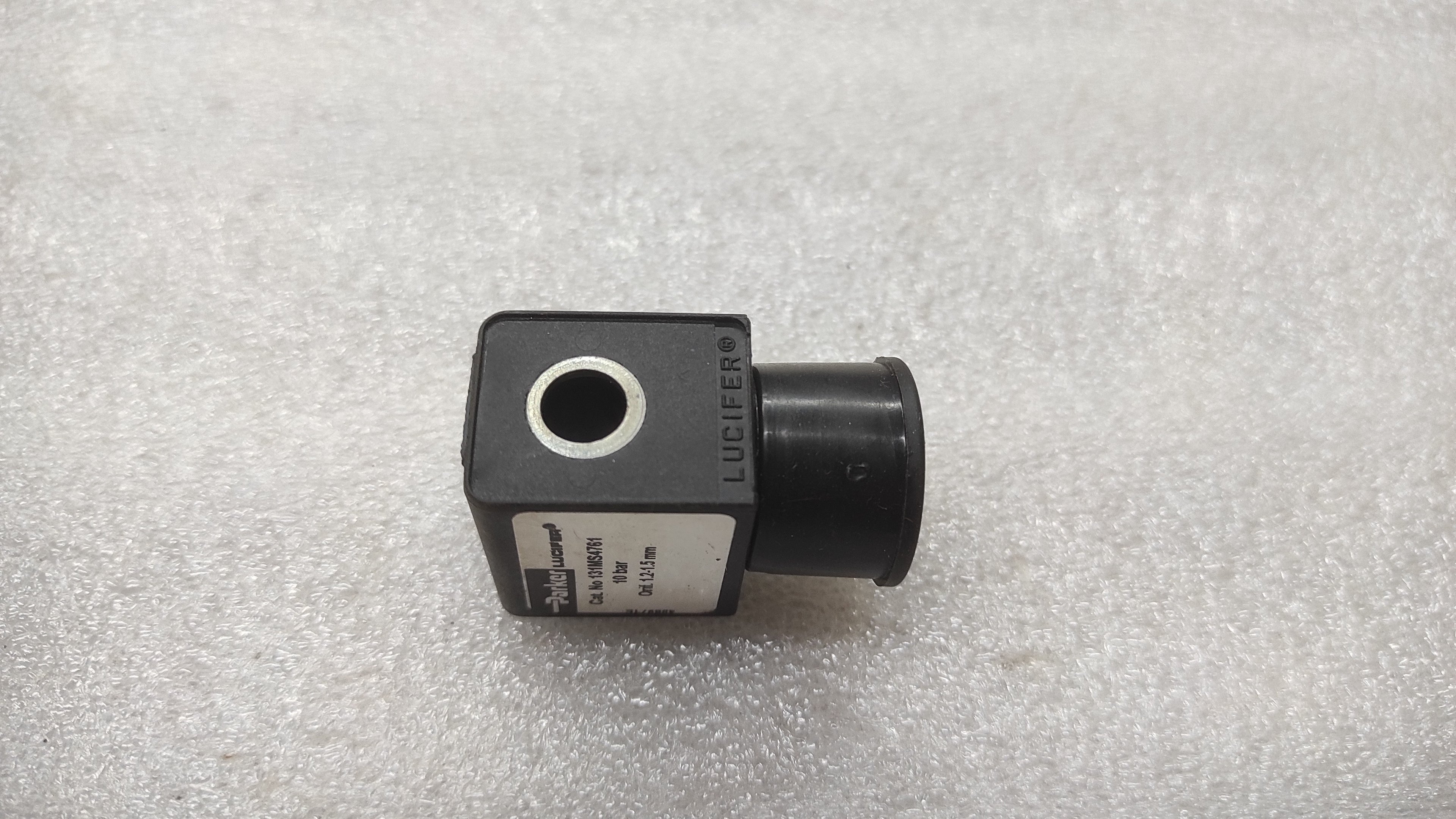 PARKER LUCIFER 131MS4761 COIL 483590S4-F 48V 10BAR 1.2-1.5MM ORIF